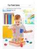 Montessori Bee House Wooden Toy: Enhancing Toddler Hand-Eye Coordination, Brain Development, and Color Recognition