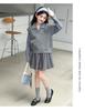 Girls' Spring/Autumn Korean Style Vest & Shirt Set