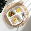 Yangge Melamine Four-Compartment Divided Meal Tray