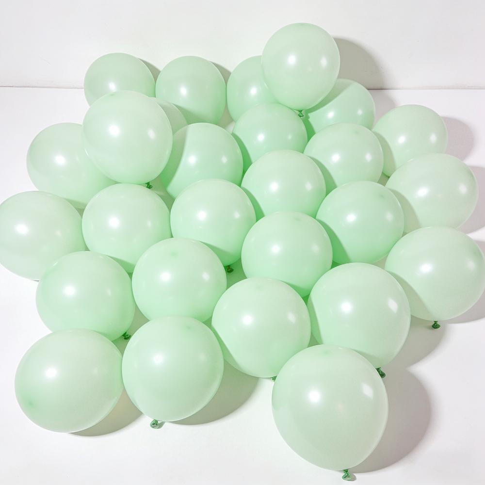 100Pcs 10Inch Pink Balloon Holiday Decoration Soft Light Balloons Happy Birthday Wedding Valentine'S Day New Year Decor Supplies