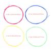 4pcs Set Colorful Nylon Strings Replacement Part Accessory for Ukelele