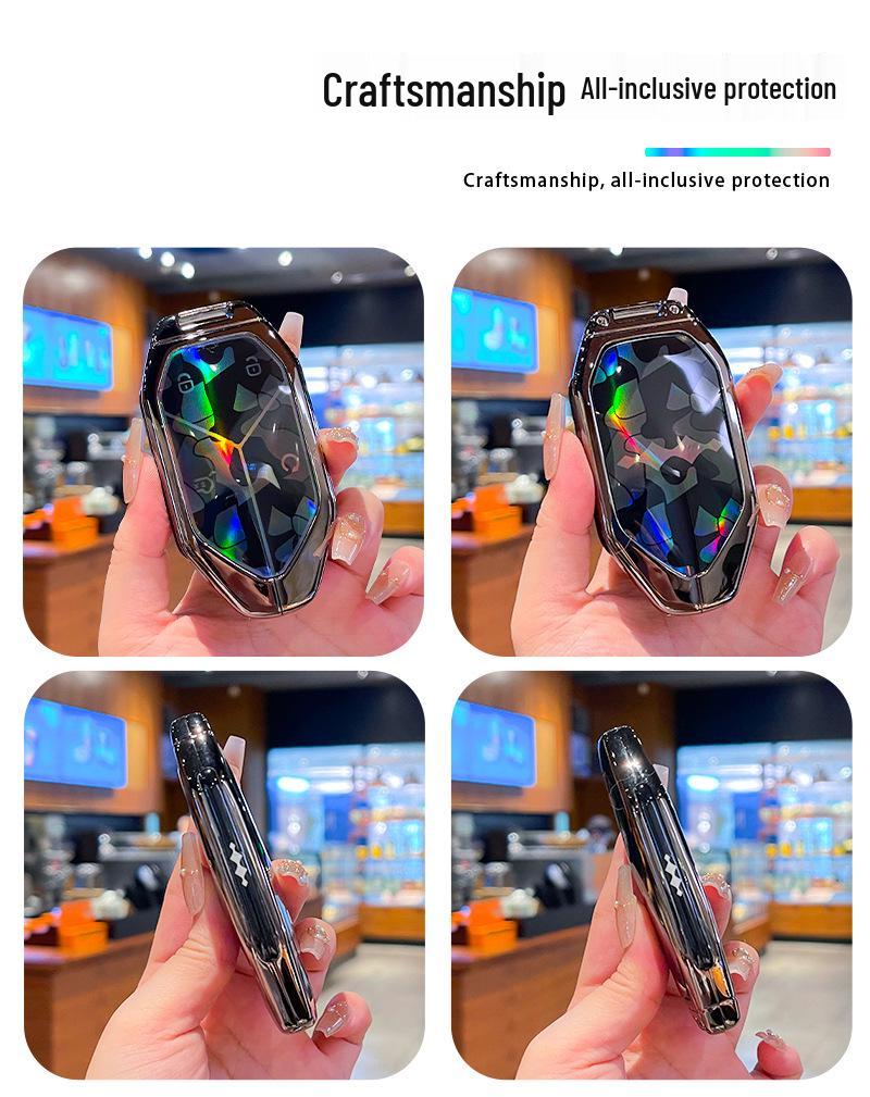 Key Cover & Metal Key Ring for BYD Formula Leopard 3, 5, & 8