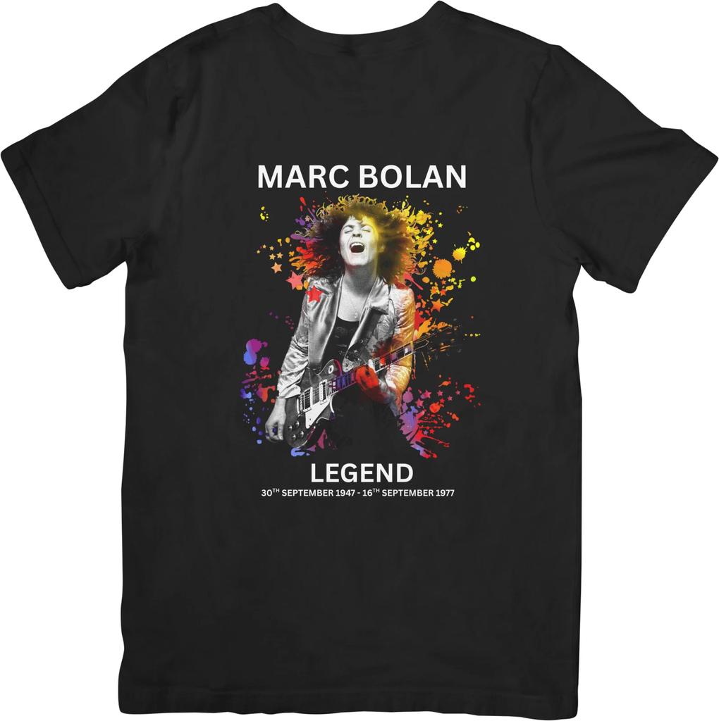 Marc Bolan T Tex Music Unisex Fit for Men & Women Quality Cotton T Shirt