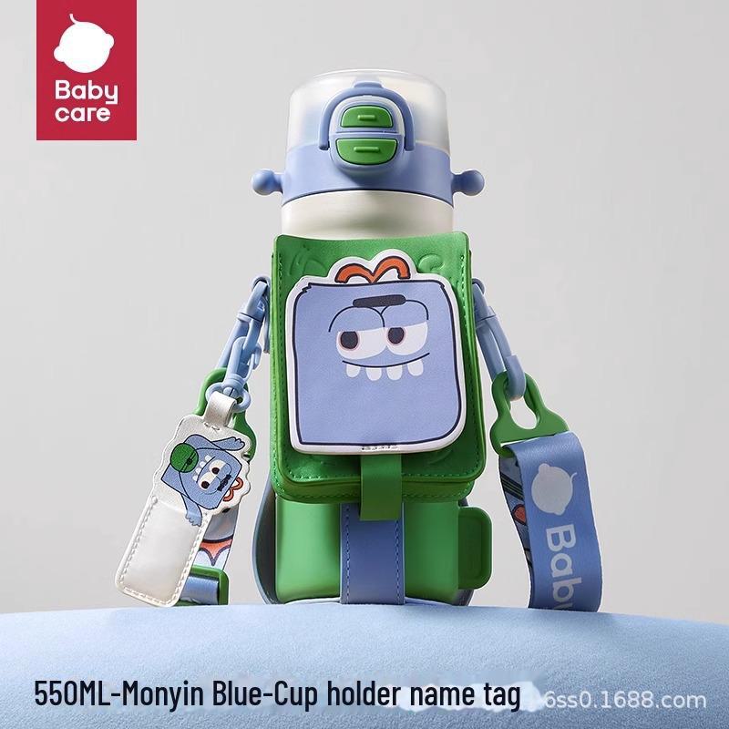 Babyvård Stor Kapacitet 3-i-1 Barns Rostfritt Stål Sugrör Termosmugg - Högvärdig Gåva