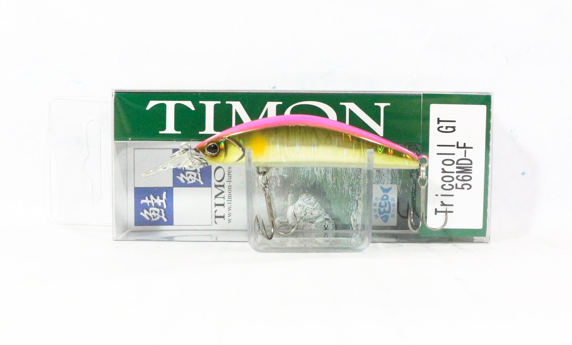 

Плавающая приманка Jackall Timon Tricoroll GT 56 MD-F Pink Ayu (4285)