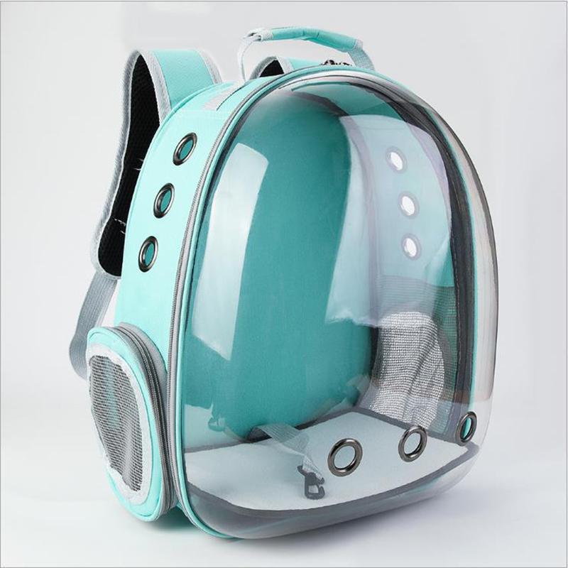 Cat Carrying Bag Space Pet Backpack Breathable Portable Transparent Backpack Puppy Dog Transport Carrier Space Capsule Bag Pets
