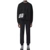 Burberry Logo Embossed Cotton Crewneck Sweatshirt 80509411-BK