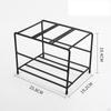 Coffee Syrup Display Rack Seasoning Organizer Iron Spice for Bar Bathroom