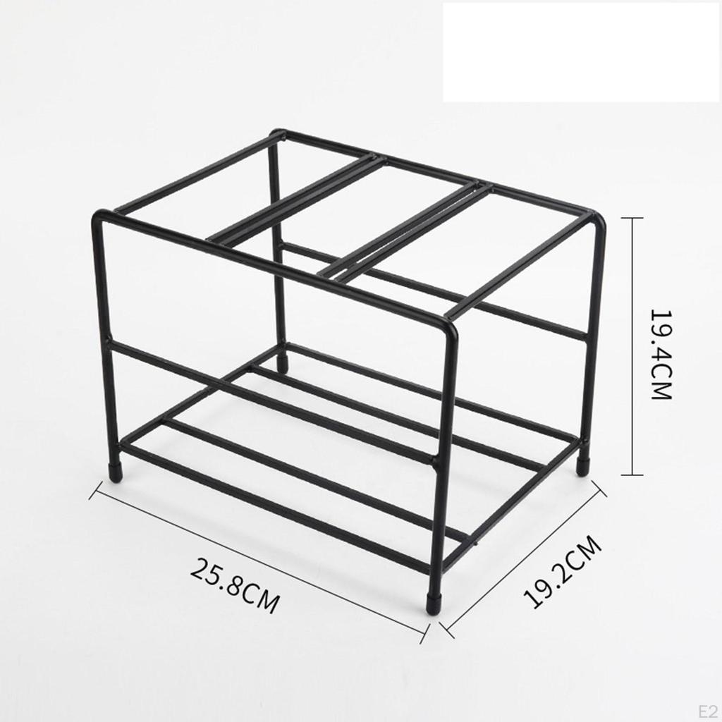 Coffee Syrup Display Rack Seasoning Organizer Iron Spice for Bar Bathroom