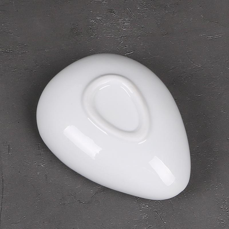 Keramik Teelöffel Kung Fu Tee-Set Zubehör Tablett Ornamente Retro Weiß Porzellan Celadon Löffel Schaufel Ware