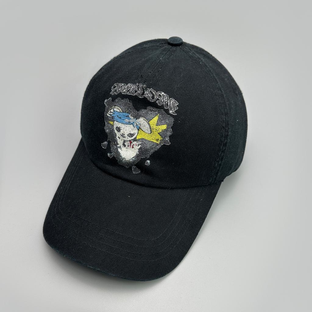 Design Cartoon Pattern Printed Baseball Cap Men'S And Women'S Sunshade Fun Cute Casual Cap