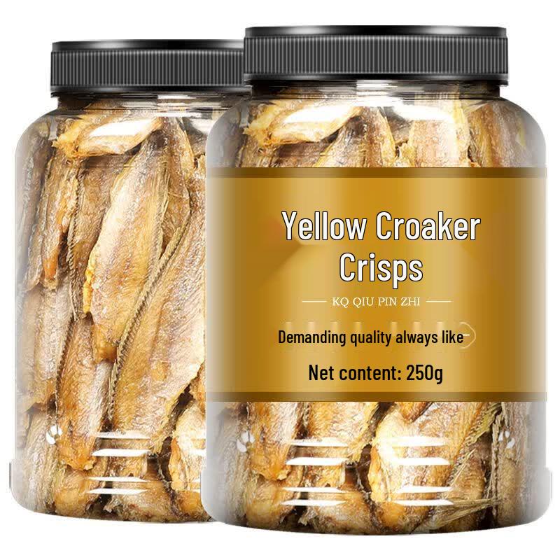 Yun Qian Jin Crispy Salt & Pepper Yellow Croaker Snack