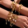 Qiong Yao 5A Heart Zirconia 8-Shaped Pendant DIY Stainless Steel Bracelet