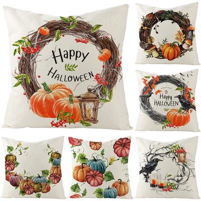 New Halloween Polyester Pillowcase Home Home Bedroom Sofa Cushion Waist Pillowcase