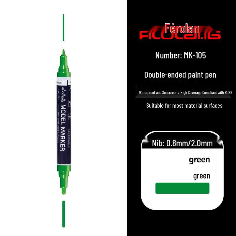Filolang MK-105 Industrial High-Temp Waterproof Fade-Proof Marker Pen