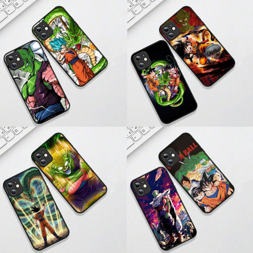 Piccolo Dragons Gokus Balls Phone Cover for Apple iPhone 13 12 Mini XS 11 Pro Max 7 8 Plus + XR SE 2022 2020 SE3 Soft Case