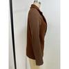 Spring and Autumn Women's Fashion Elegant Jackets Solid Color Casual Loose Jackets Winter Retro Jackets Autumn Tops