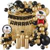 Graduation Party Decoration Balloon Graduation Season Decoration Doctor Hat Cartoon Aluminum Film Balloon Graduation Celebration Set