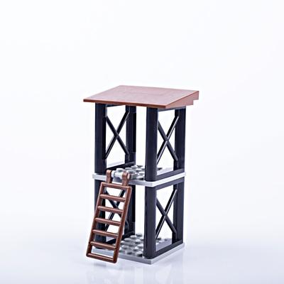 MOC Militärzubehör Bausteine Soldatenfiguren Sandsack Hund Hindernis Camouflage Zelt Schaufel Waffenbox Spielzeug Kinder J038