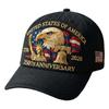 Anniversary American Hat Embroidered Craft Patriotic Theme Adjustable Comfortable Fit