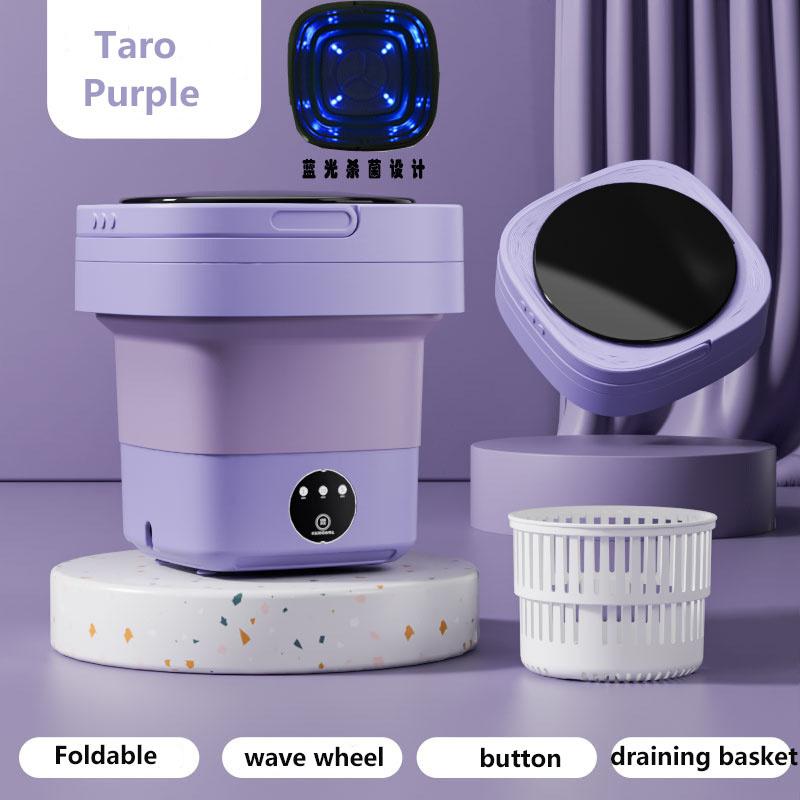 Portable Mini Washing Machine Spin Dryer Quickly Wash and Dry Light Clothing, Baby Clothes and Underwear, Socks, Underwear, Bras, Etc.