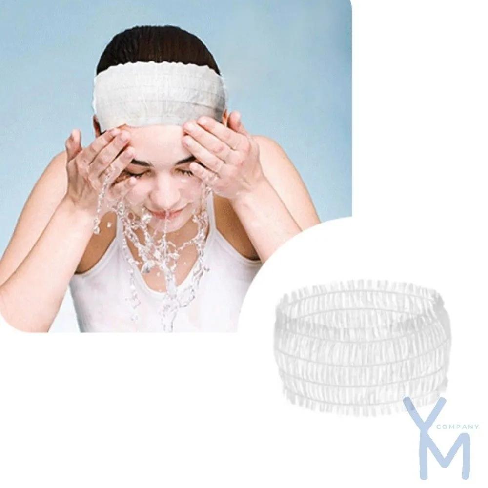 Youngmin Company Disposable Hairbands 100p Disposable Headbands Clinic Hairbands Hair Fixing Bands