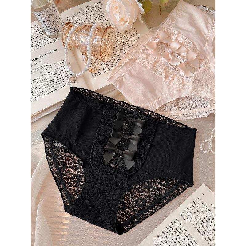 Breathable Sexy Women Lace Underwear Plus Size Pure Cotton Crotch Soft Comfortable Ladies Triangular Briefs