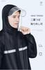 Raincoat for Rainwear Double Backpack Reflective Double Water Rainy Season [Moli&Hani] Cycling, Men's Raincoat, Poncho, [new Zipper, Visor, Pocket,