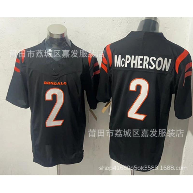 Camiseta de Fútbol NFL Cincinnati Bengals para Hombre Nombre Número Personalizado Algodón Camisa Deportiva Otoño