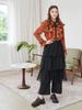 L By L Black Tulle Tiered Skirt
