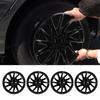 4 buc Capace Roată 15 Inch Butuc Protectiv la Modă R15 Butuc de Rezervă pentru Majoritatea Mașinilor Camioane SUV