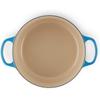 Cast Iron Roaster Le Creuset Signature Round 24 Cm Azure 4.2 L (21177242202430)