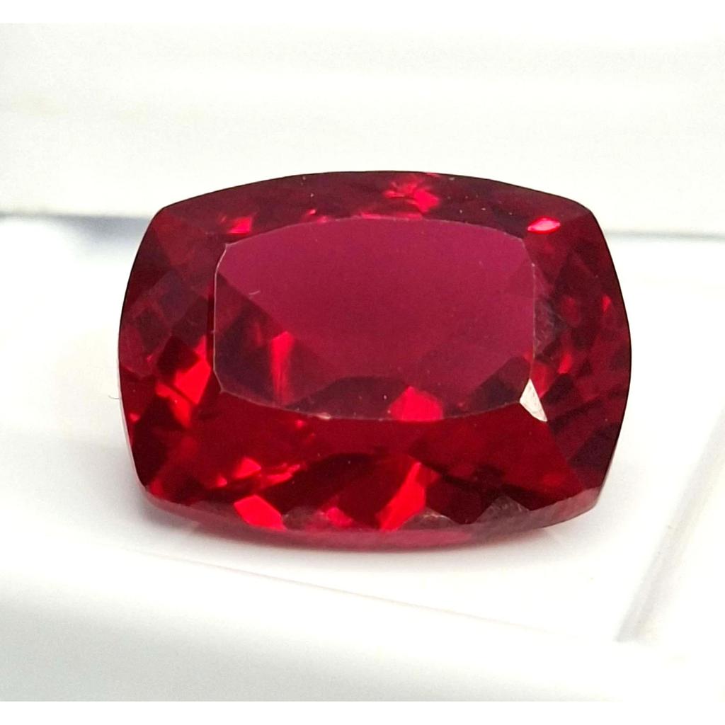 Natural Red Ruby Mozambique Cushion Cut 13-15 Ct Beautiful Certified Gemstone