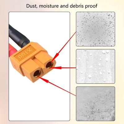Quality Plastic XT60 Connector Covers XT60 Plug Protections Sleeve Guards Against Dust and Electrical Leaks 10pieces