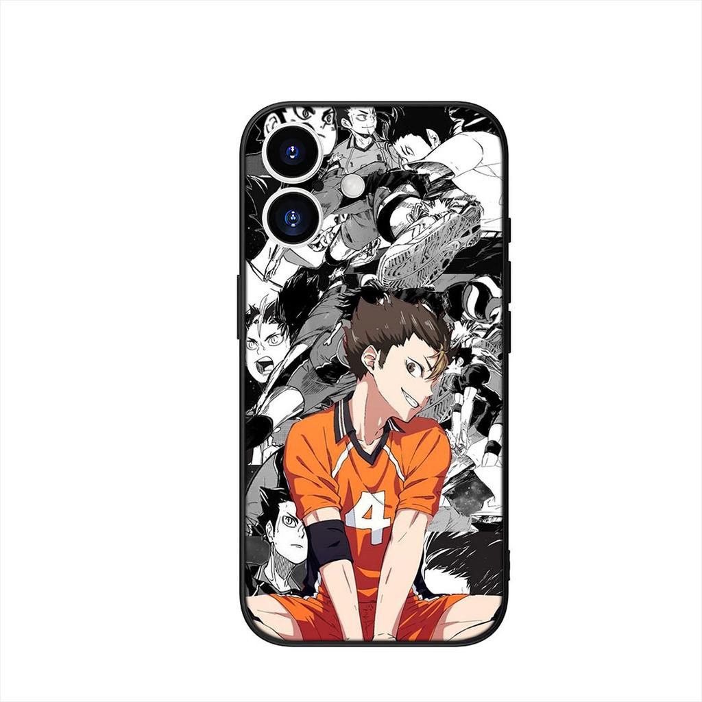 for Samsung Galaxy A55 A54 A25 A36 A17 A26 A35 A33 A34 A14 A37 S8 S9 S20 S21 FE S10 Plus Case Oikawa Tooru Haikyuu Shoyo Hinata