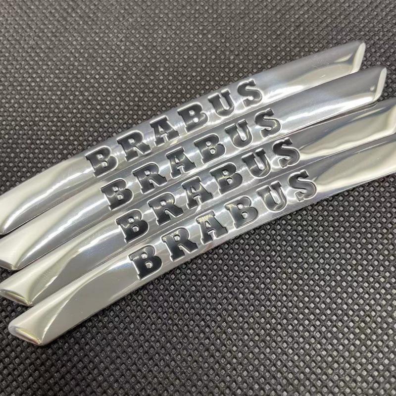 BRABUS Decorative Metal Stickers for Mercedes AMG Wheel Rims