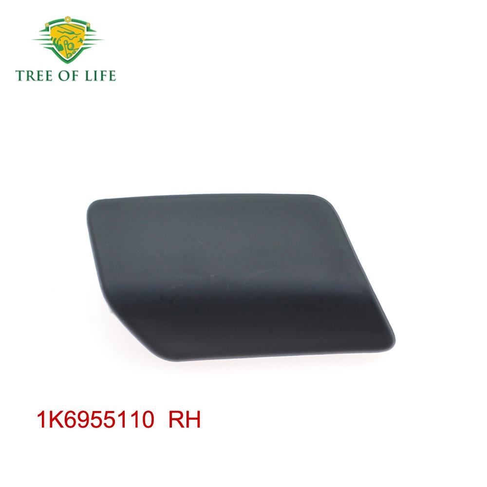 For VW Golf 5 AB 2003 2004 2005 2006 2007 2008 Front Headlight Washer Nozzle Cover Headlamp Water Spray Jet Cap