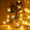 Snowflake Garland Led Fairy Lighting Christmas Home Decoration For Xmas Tree New Year