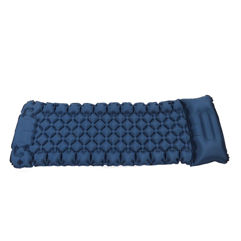 Inflating Sleeping Pad Ergonomic Design Foot Inflatable Sleeping Pad with Storage Bag for   Outdoor Camping