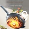 ASD 30cm Blue Diamond Titanium Non-stick Wok