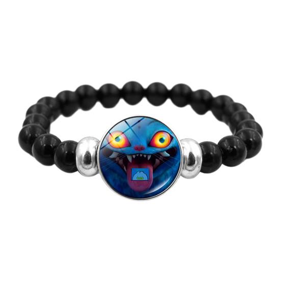 Yousheng Korean Pop Beaded Bracelet Anime Inspired Fashion Bracelet Colorful Beads Bracelet for Women Men Girls Boys Fans