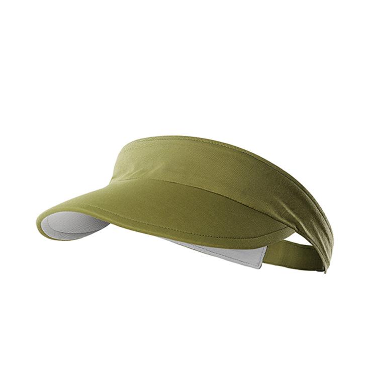 Men Women Yoga Breathable Lightweight Adjustable Buckle Design Sports Caps Sun Visor Cap