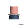 Bedroom ple Design Pendant Lamp Home Office Modern Style Aluminum Alloy Hanging Light Suspension Lamps Lighting Accessories