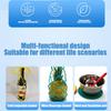 Silicone Storage Bag,Silicone Storage Bag Breathable Mesh Bag Storage,Folding Portable Wine Bottle Tote Bag, Silicone Placemat