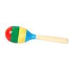 Solid Hardwood Sand Hammer Wood Shaker Maracas Rattle Percussion Musical Instrument Educational Toy Hand Sand Hammer