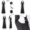 2024 New Flawless Nun Cosplay Costume For Halloween Role Play Virgin Mary Nun Outfit