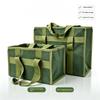Durable High Strength Tool Bag Water Repellent Canvas Storage Organizer for Truck Trunk Garage Workshop Construction Work