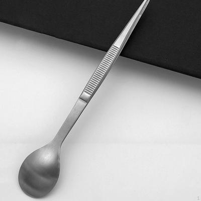2in1 Spoon Tweezer ,Kitchen Utensil, Portable Plating Cold Dish Tool ,Creative