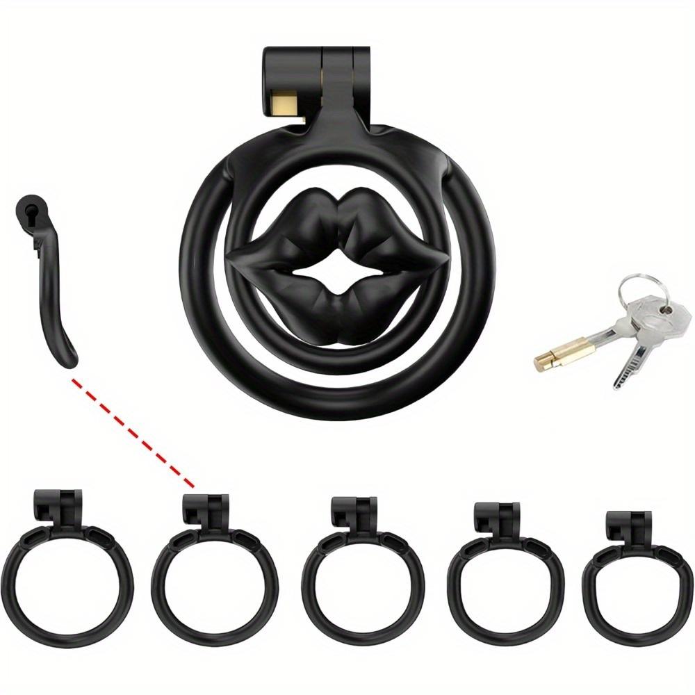 Chastity Cage for Men Pink Chastity Devices Lock Design Small Chastity Male Penis Cock  Toys for Couples Sex