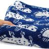 Calorata Coelacanth Bath Towel 120 X 60 Cm Navy Imabari Living Made In Large Face Towel Cotton Jacquard Christmas (approx. / / Towel) Fish, Fossil,